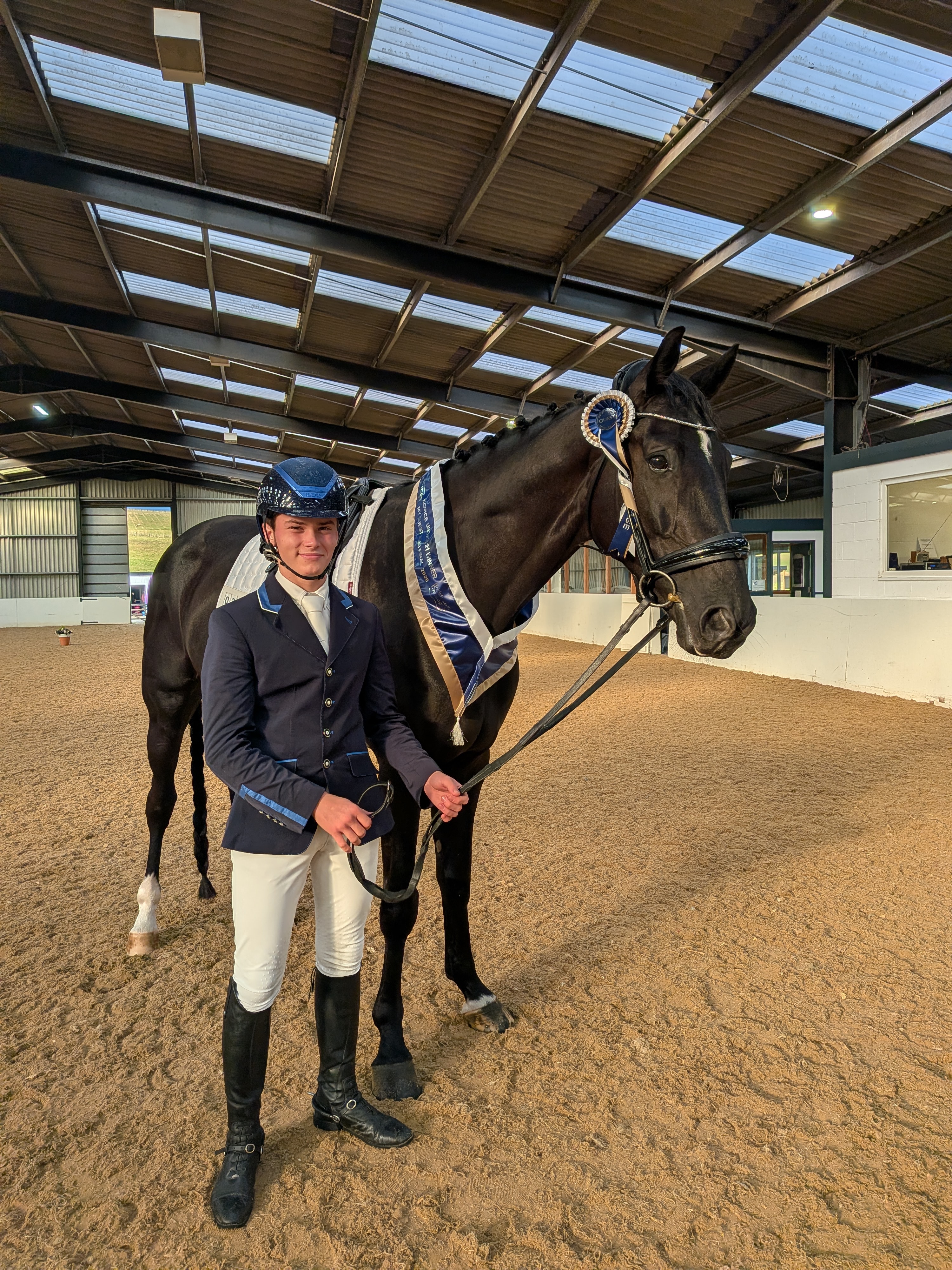 Lucas Dressage Rider and Horse